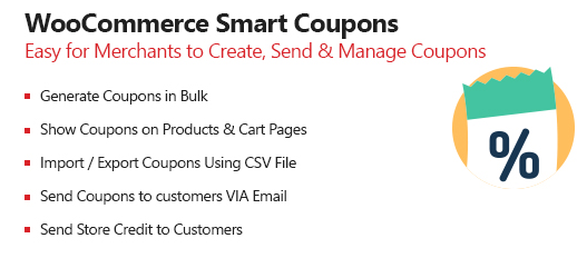 WooCommerce Smart Coupons Plugin（WooCommerce智能优惠券插件）
