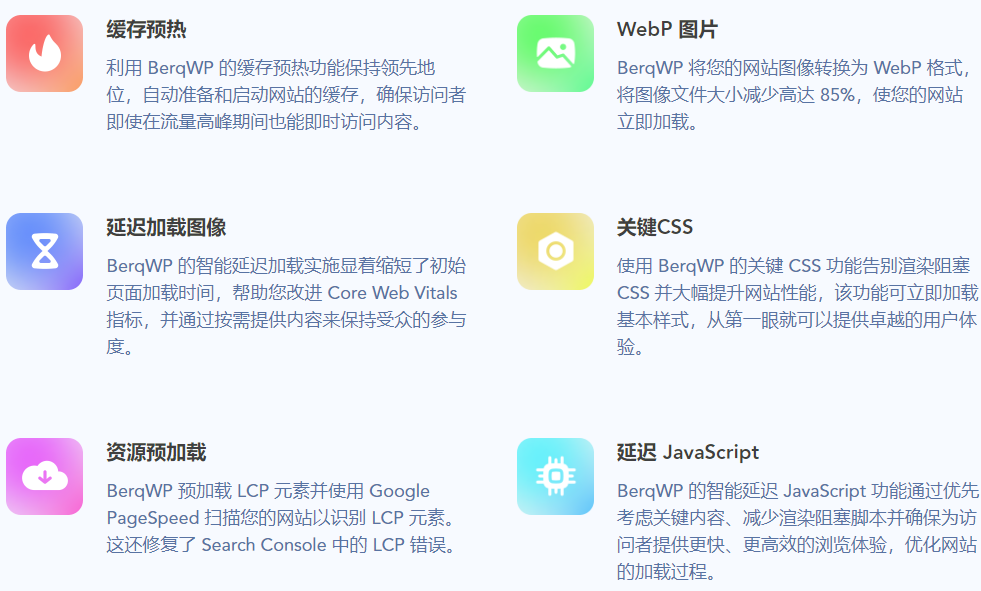 BerqWP pro高级版（WordPress全站速度自动优化插件）